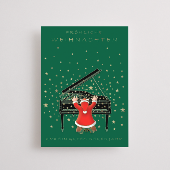 Motivkarte „Fröhliche Weihnachten“