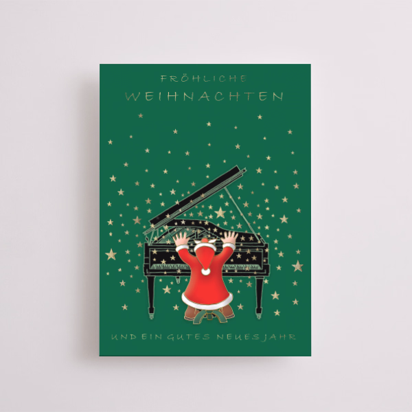 Motivkarte „Fröhliche Weihnachten“