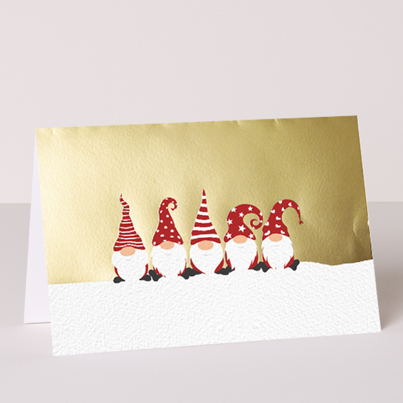 Motivkarte Weihnachtswichtel