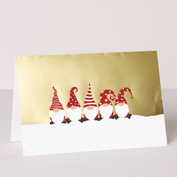 Motivkarte Weihnachtswichtel