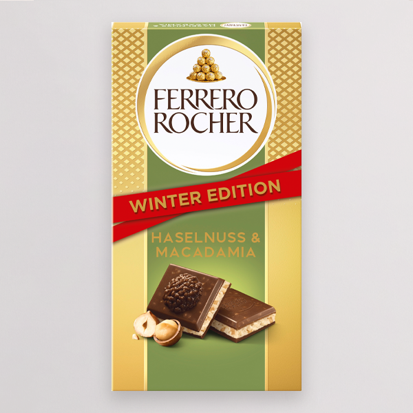 Rocher Tafel Haselnuss & Macadamia (90 g)