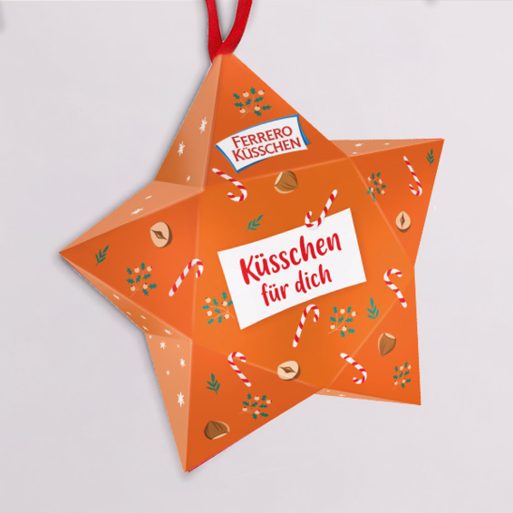 Ferrero Küsschen Geschenkstern (35 g)