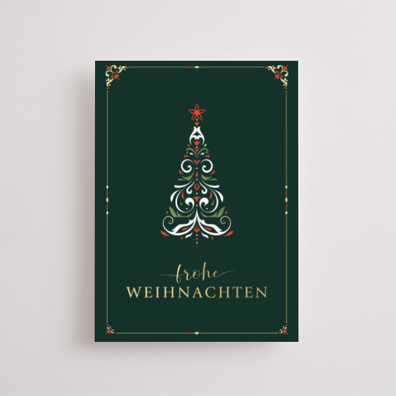 Motivkarte „Frohe Weihnachten“
