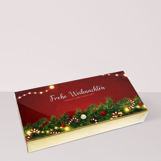 Pralinenpräsent „Frohe Weihnachten“ (100 g)