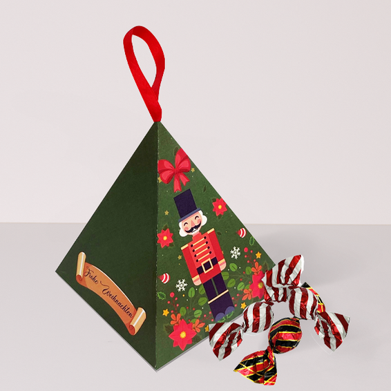 Weihnachtspyramide Nougattrüffel (37,5 g)