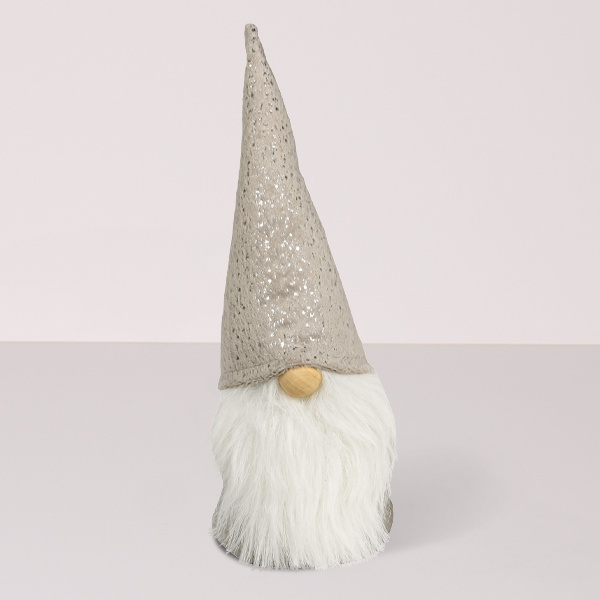 Stoffwichtel mit Samthut (22 cm)