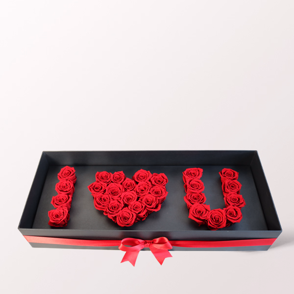 Ewige Rosen „I love you“