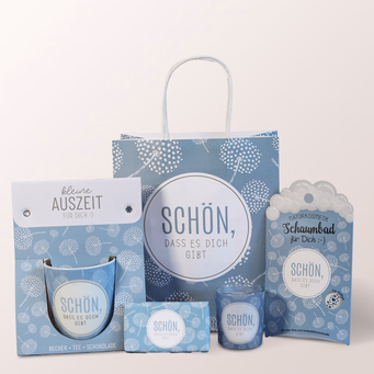 Geschenkbox „Schön, dass es dich gibt“
