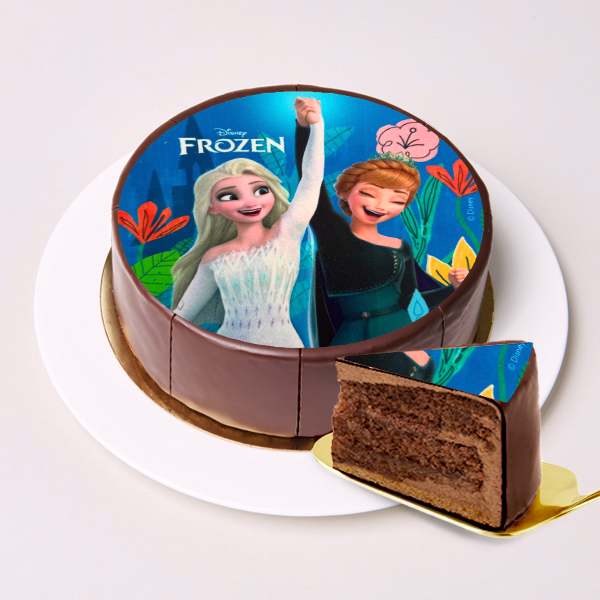 Dessert-Motiv-Torte „Die Eiskönigin“