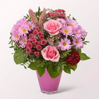 Flower Bouquet Schöner Herbst with Halloren Balls & vase