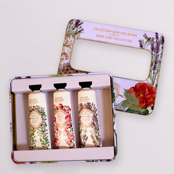 3er Handcreme Set (Lavendel, Verbene, Rose)