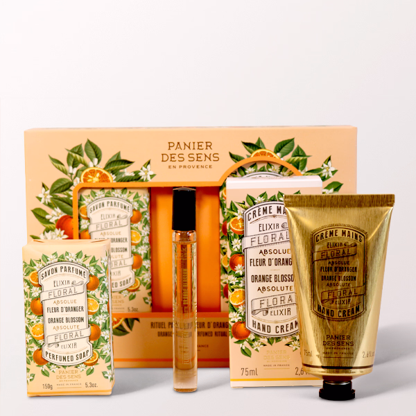 Pflegendes Wellnessset Orangenblüte