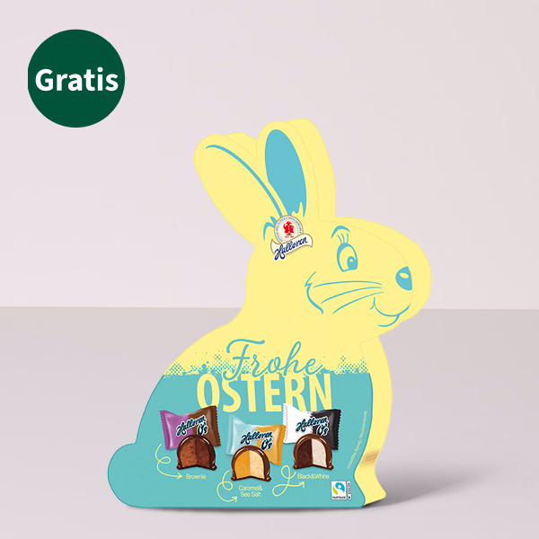 Halloren Osterhase (im Wert von 9,99 €)