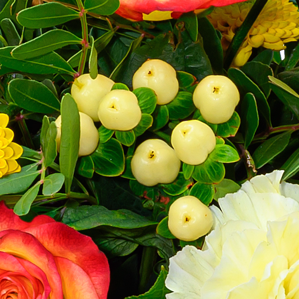 Easter Bouquet Happy Day with vase & Easter Bunny