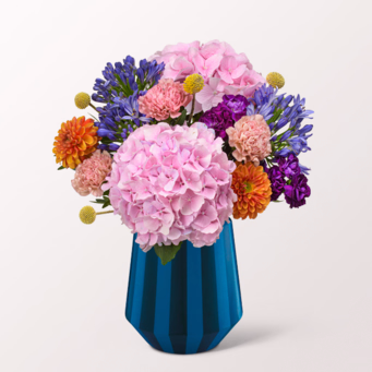 Blumenstrauß Blütenmelodie mit Vase