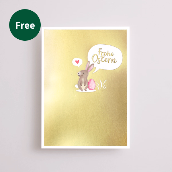 Greeting Card „Frohe Ostern“