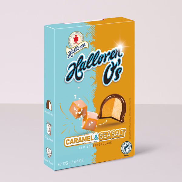 Halloren O´s Karamell & Meersalz (125 g)