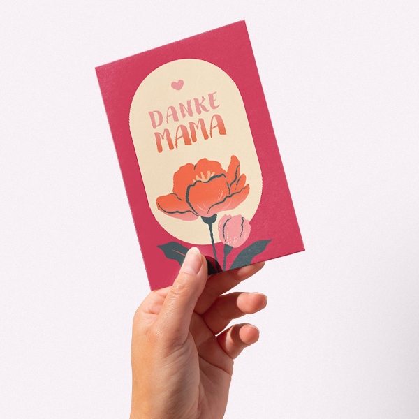 Greeting Card „Danke Mama“