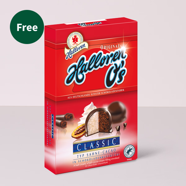 Halloren O´s Cream and Cacao (125 g)