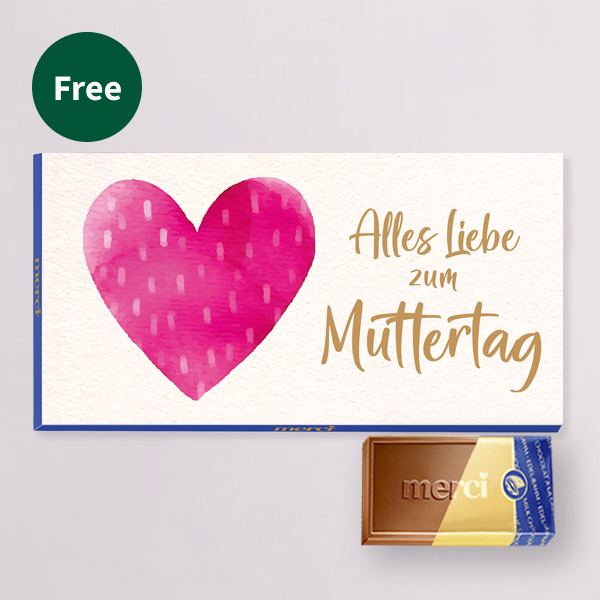 Merci „Alles Liebe zum Muttertag“ (100 g)