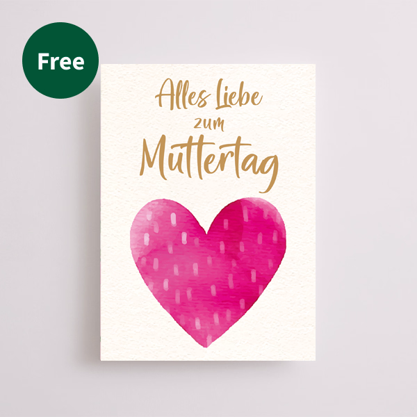 Greeting Card „Alles Liebe zum Muttertag“