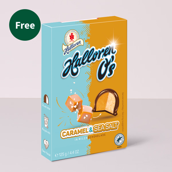 Halloren O´s Caramel & Sea Salt (125 g)