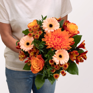 Flower Bouquet Abendsonne