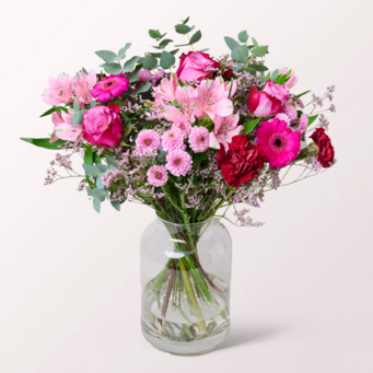 Flower Bouquet Märchenhaft with vase