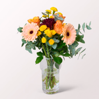 Flower Bouquet Harmony with vase