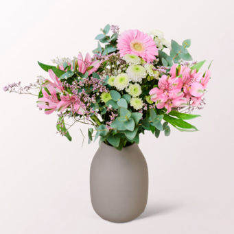 Blumenstrauß Romance mit Vase