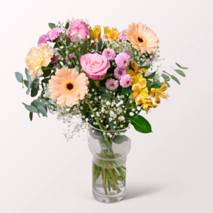 Blumenstrauß Glücksgefühl
