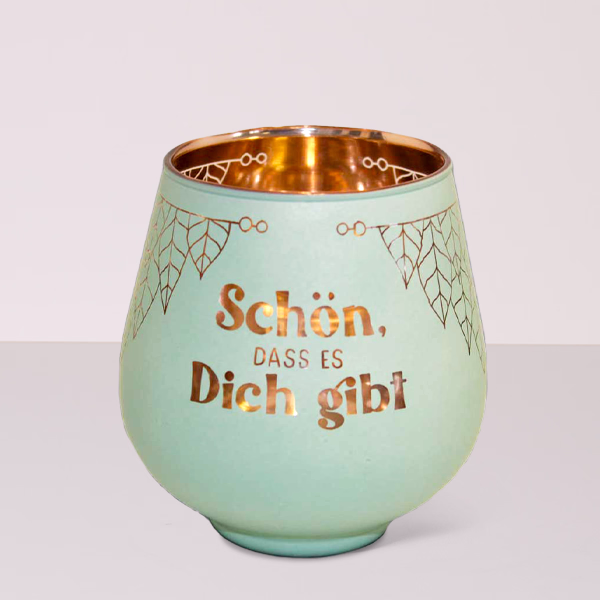 Tea Light „Schön, dass es dich gibt“