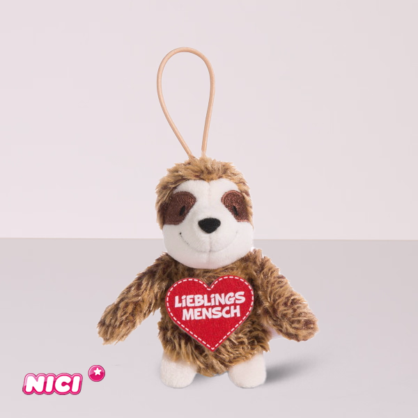 Sloth Keychain„Lieblingsmensch“ (8 cm)