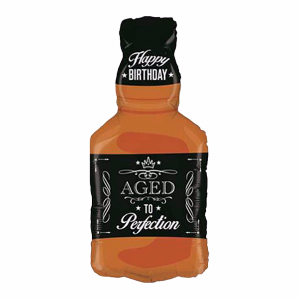 Heliumballon-Geschenk „Happy Birthday - Aged to Perfection“