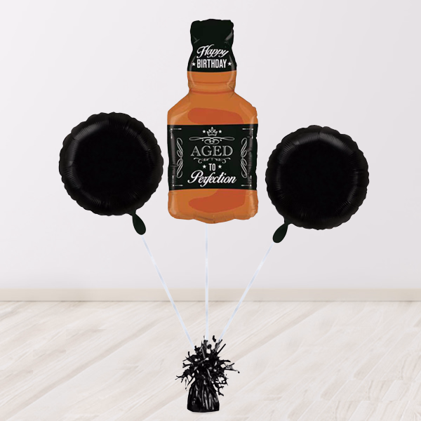 Heliumballon-Geschenk „Happy Birthday - Aged to Perfection“
