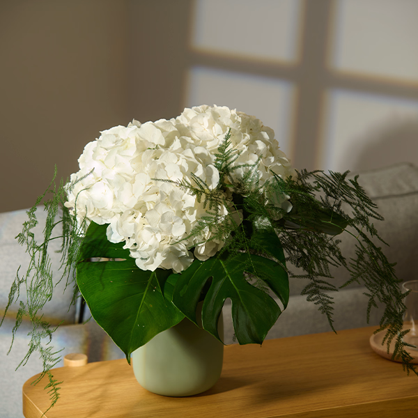 Little Beauty mit Halloren Kugeln & Vase