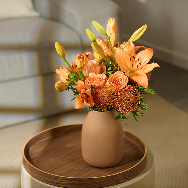 Golden Hour mit Halloren Kugeln & Vase