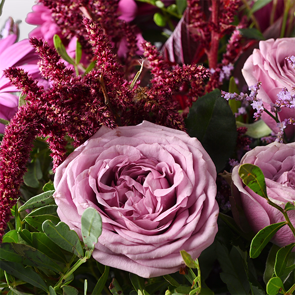Purple Mood with Halloren Balls & vase