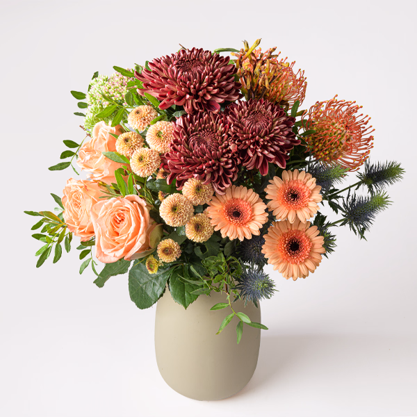 Vintage mit Premiumvase & Halloren Kugeln