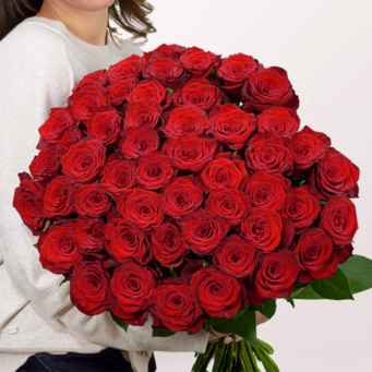 Premiumstrauß Paris mit Premiumvase & Ferrero Giotto 3er