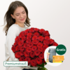 Premiumstrauß Paris mit Premiumvase & Teaballs & Ferrero Giotto 3er