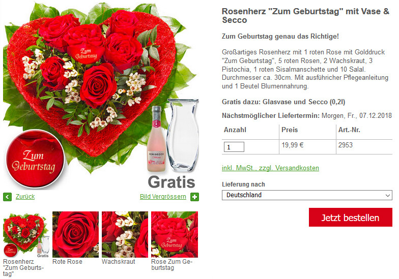 Blumenbestellungen Details Blumenbestellungen Details
