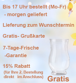 Blumenversand seit 20 Jahren