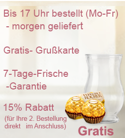 Blumenversand seit 21 Jahren Blumenversand seit 21 Jahren