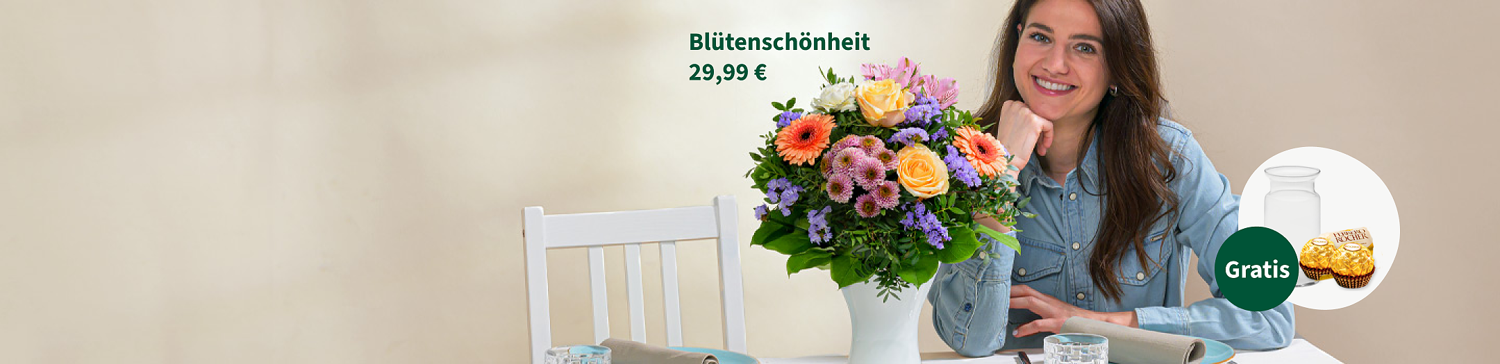 Blumenstrauß Blütenschönheit für 29,99 €