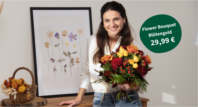 Flower Bouquet Blütengold for 29,99 €