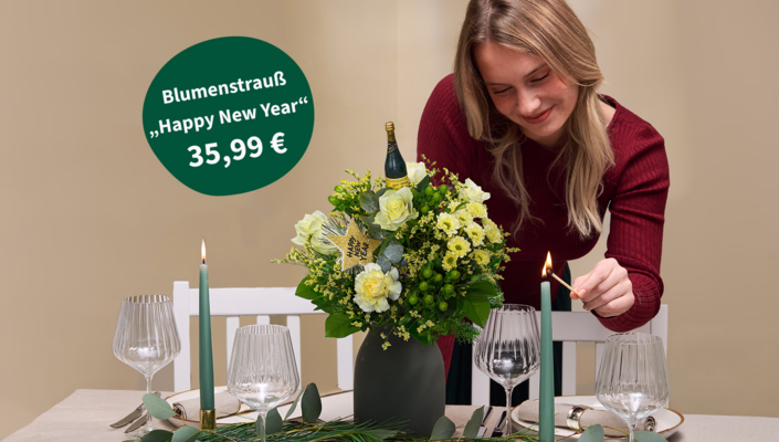 Blumenstrauß Happy New Year für 35,99 €