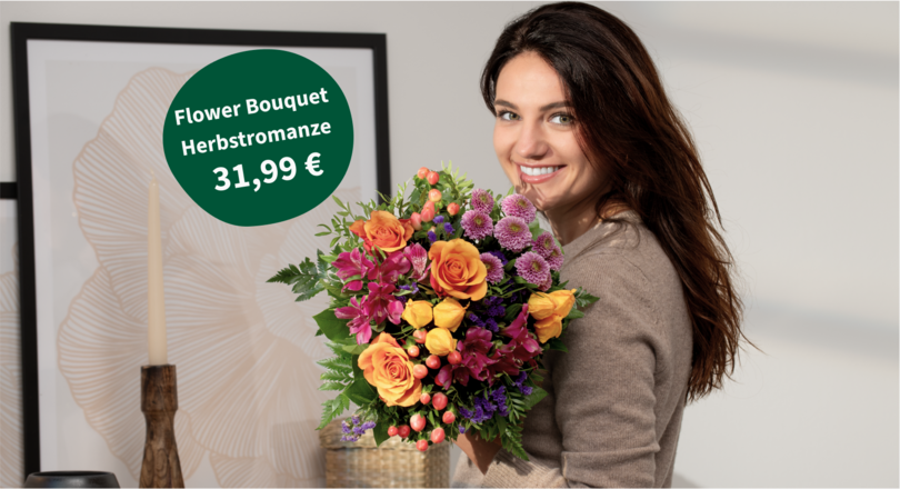 Flower Bouquet Herbstromanze for 31,99 €