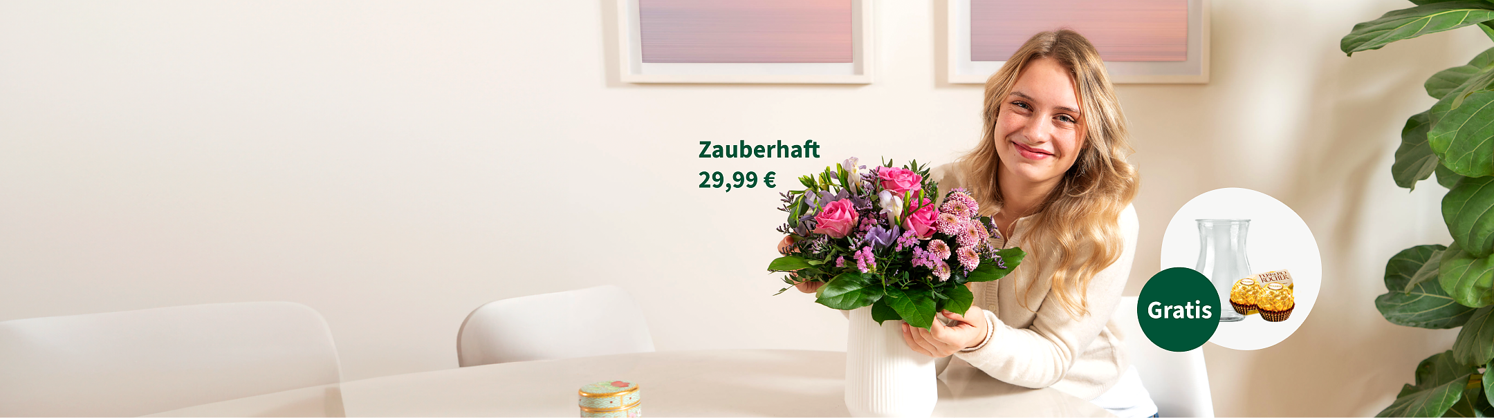 Blumenstrauß Zauberhaft für 29,99 €
