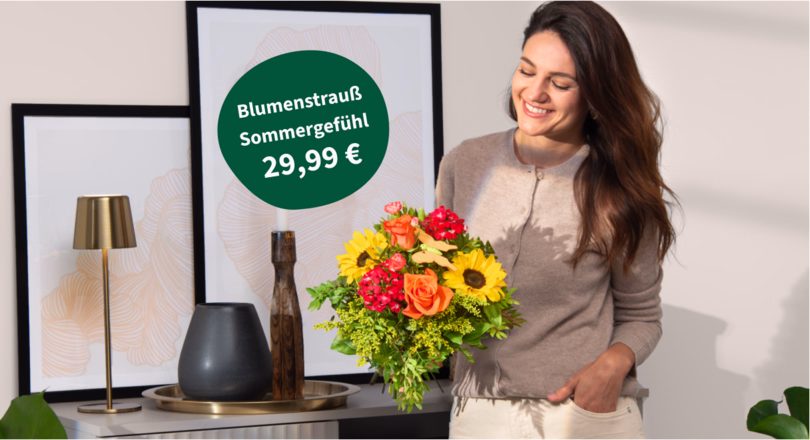 Blumenstrauß Sommergefühl für 29,99 €